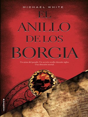 cover image of El anillo de los Borgia